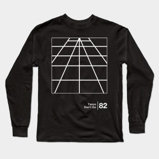 Yazoo - Minimalist Graphic Artwork Fan Design Long Sleeve T-Shirt